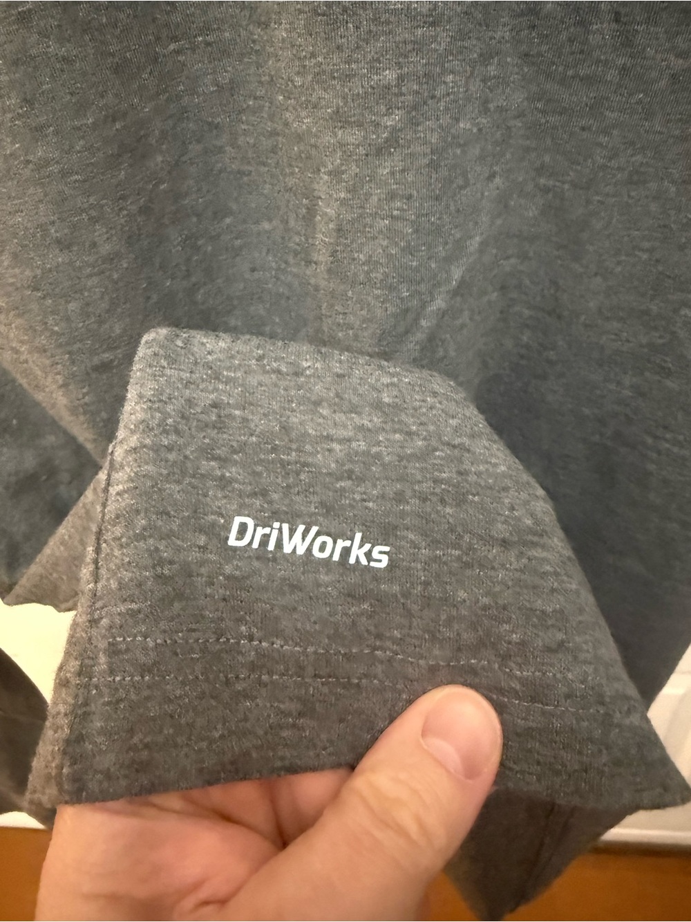 Classic Long-Sleeve Crew Tee - Charcoal Gray - Picture 2 of 4